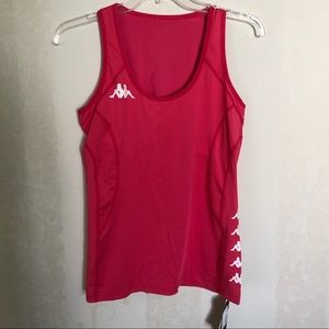 Kappa NWT 4FITNESS Rhaon Performance Tank Top